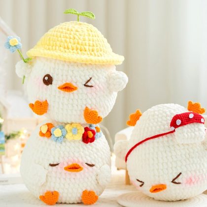 Handmade DIY Crochet Cute Animal Set